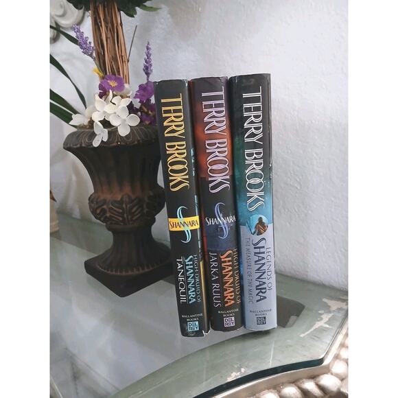 3 Books Terry Brooks Druid Shannara 1st Edition 2003 2004 Hardcover Dust Jacket - Picture 4 of 11